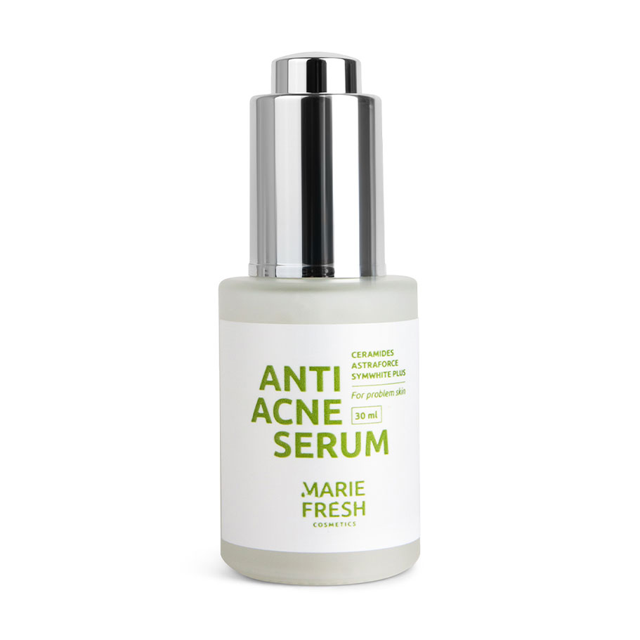 Сироватка Marie Fresh Cosmetics Anti Acne Serum для проблемної шкіри, з AHA кислотами, 30 мл
